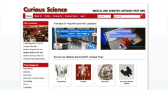 Desktop Screenshot of curiousscience.com